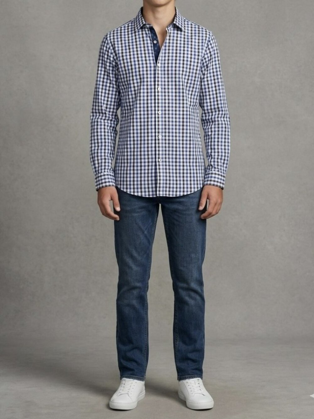 English Laundry Long Sleeve Button Down Shirt